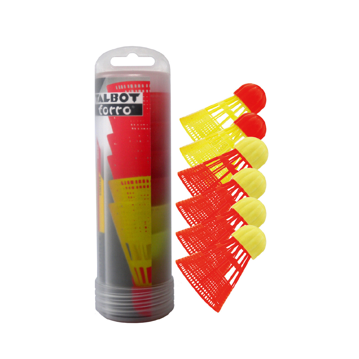 Tube de 6 volants Speedbadminton