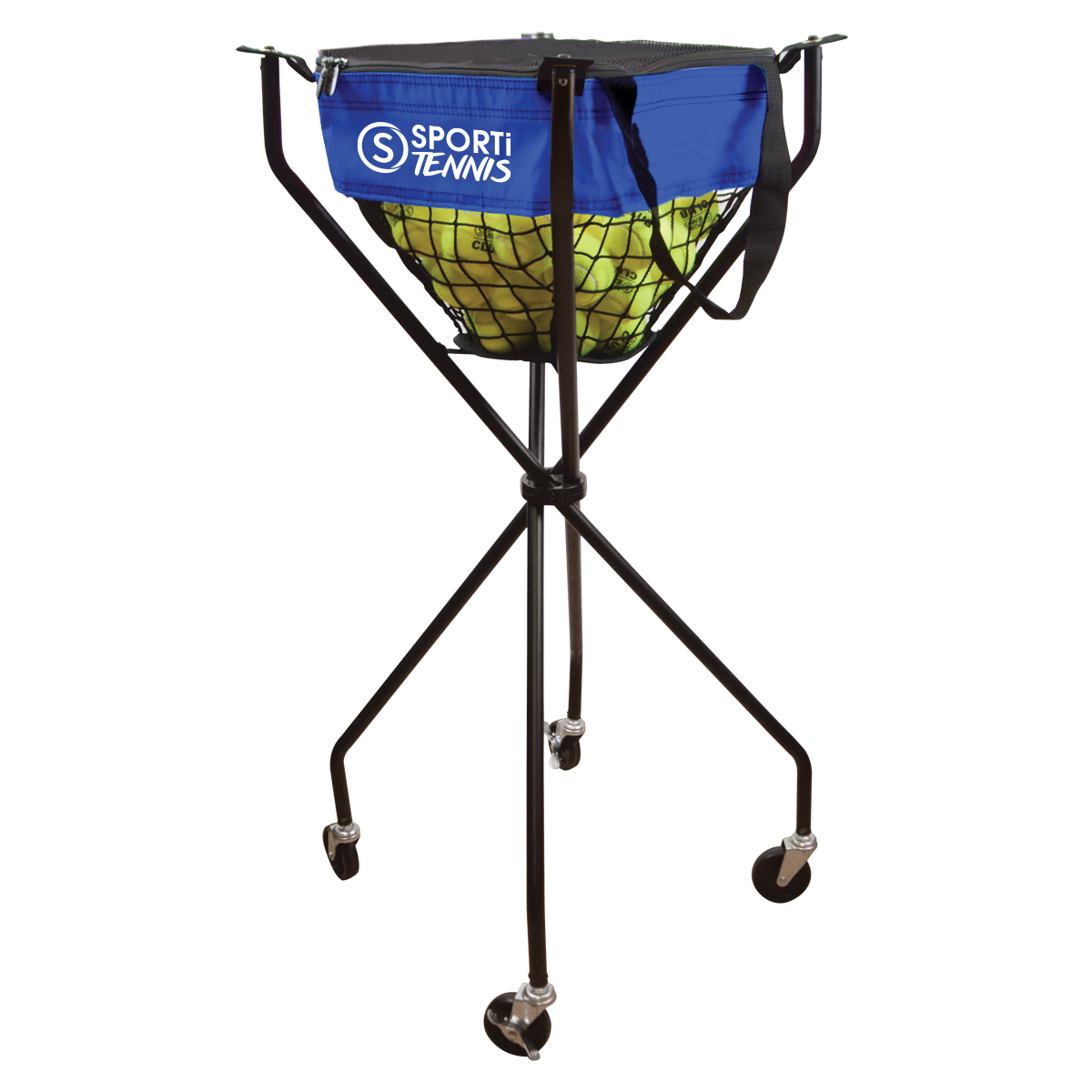 Chariot ramasse balles de tennis