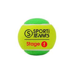 Sachet de 3 balles de tennis Stage 1