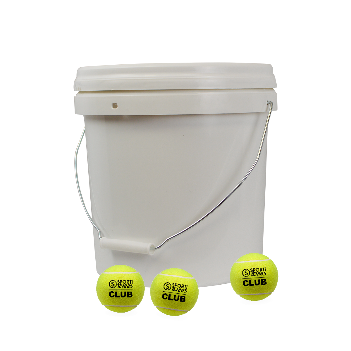 Balles de tennis club - Seau de 36 balles