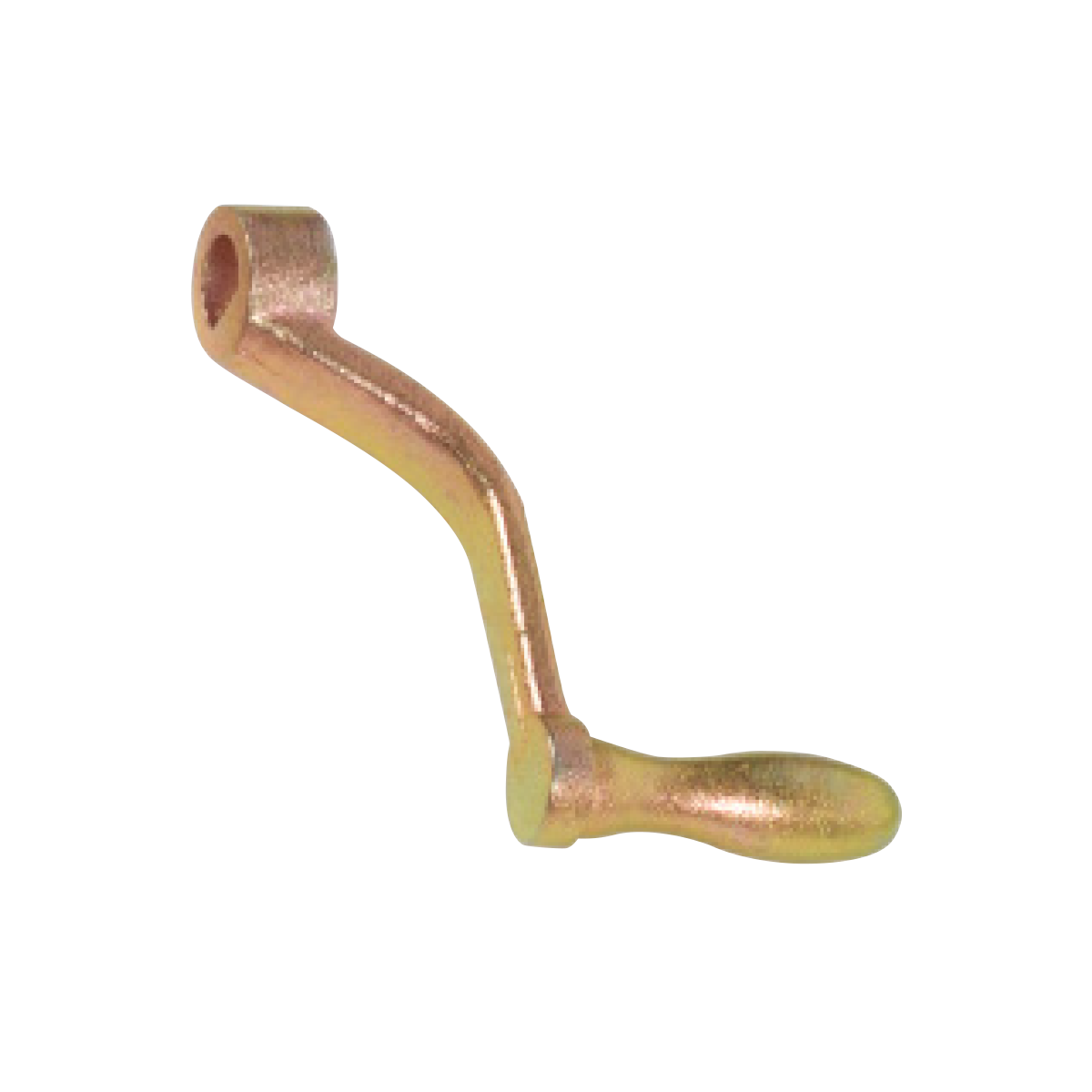 Manivelle seule pour treuil à crémaillère