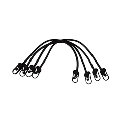 Jeu de 4 sandows 50cm - diam.10mm