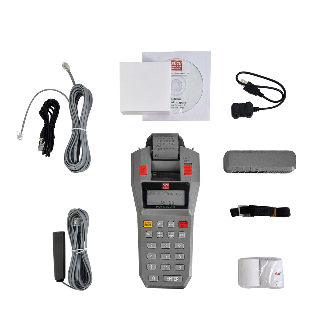 Chronomètre DT8000 8000 mémoires avec imprimante intégrée