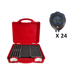 Kit 24 chronomètres DT1 + mallette rigide