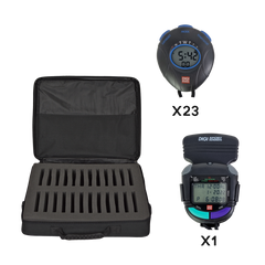 Kit 23 chronomètres DT1 et 1 chronomètre DTM60EL + mallette souple