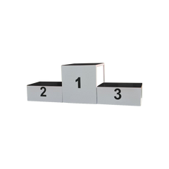 Podium multisports 3 places encastrable