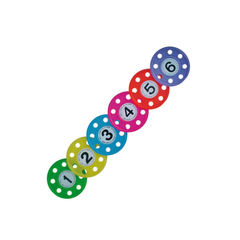 Set de 6 disques lestés