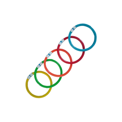 Set de 5 anneaux lestés