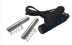 Corde à sauter fitness lestée (2x230gr)