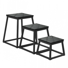 Set de 3 plateformes de pliométrie (30/45/60cm)