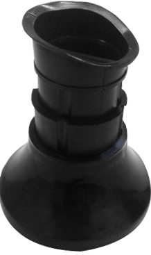 Tee noir lesté ajustable