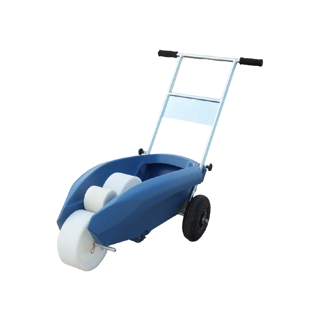 Brouette traçage peinture