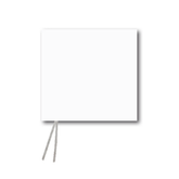 Fanion pour poteaux de corner diam 32mm