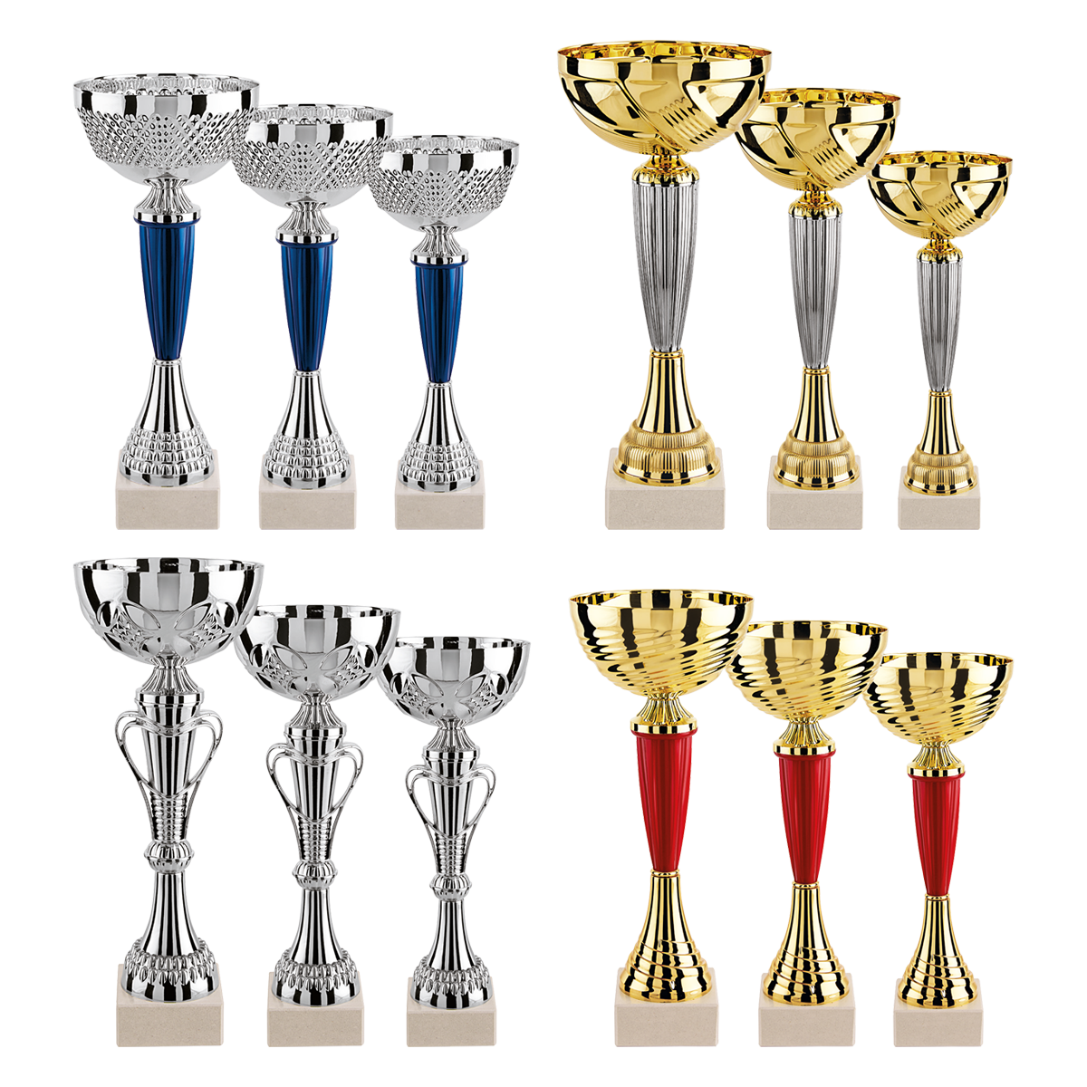 Lot de 12 coupes N°1