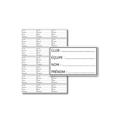 Lot de 42 etiquettes bouteilles