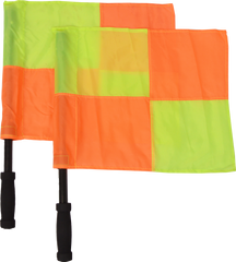 Drapeau de touche damier (paire)