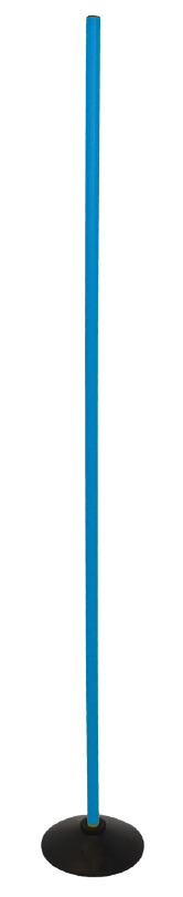 Piquet slalom Bleu 160cm terrain synthétique