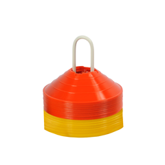 Multimarqueurs extra souples avec encoches SEA (lot de 40 - Jau/Rou)