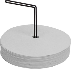 Disques de repérage blanc (lot de 20 diam 20.5cm)