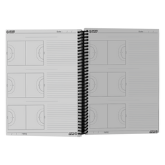 Carnet coach à spirales handball A4