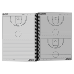 Carnet coach à spirales basketball A5