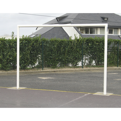 But en acier galvanisé handball/football à sceller (L'unité)