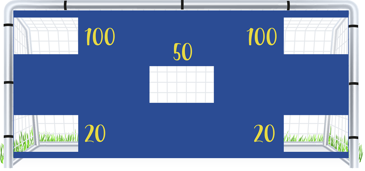 Cible pour but de football à 8