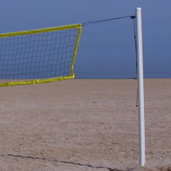 Poteaux de beach volley Alu avec embase