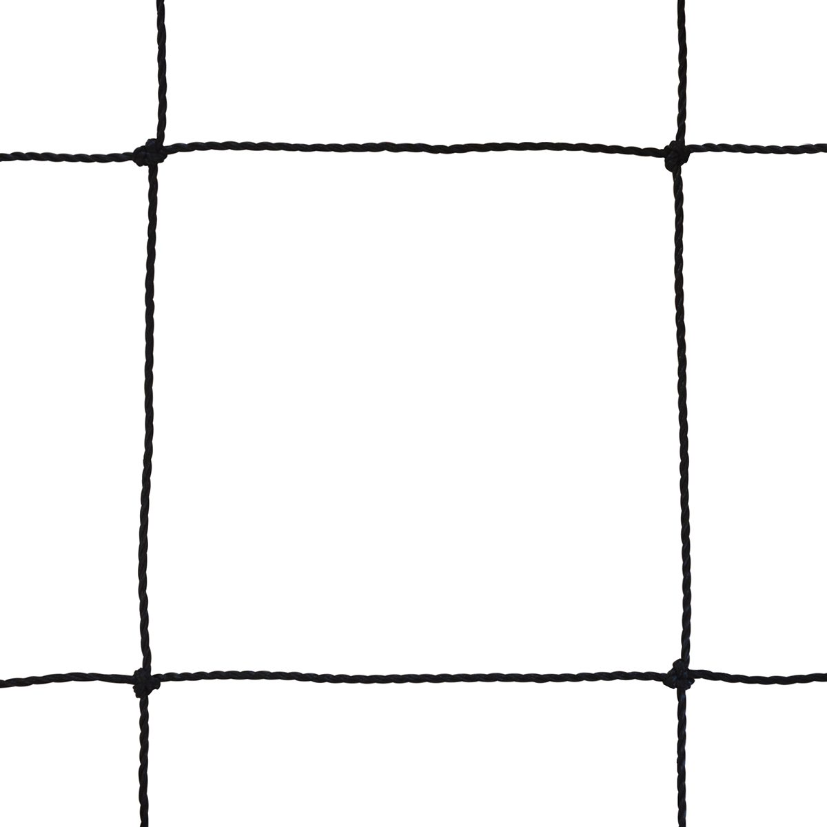 Filet foot à 8 but rabattable PE câblé 2.5mm simple maille 145 (La paire)