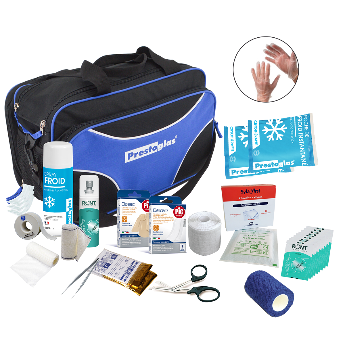 Sac soigneur CLUB garni