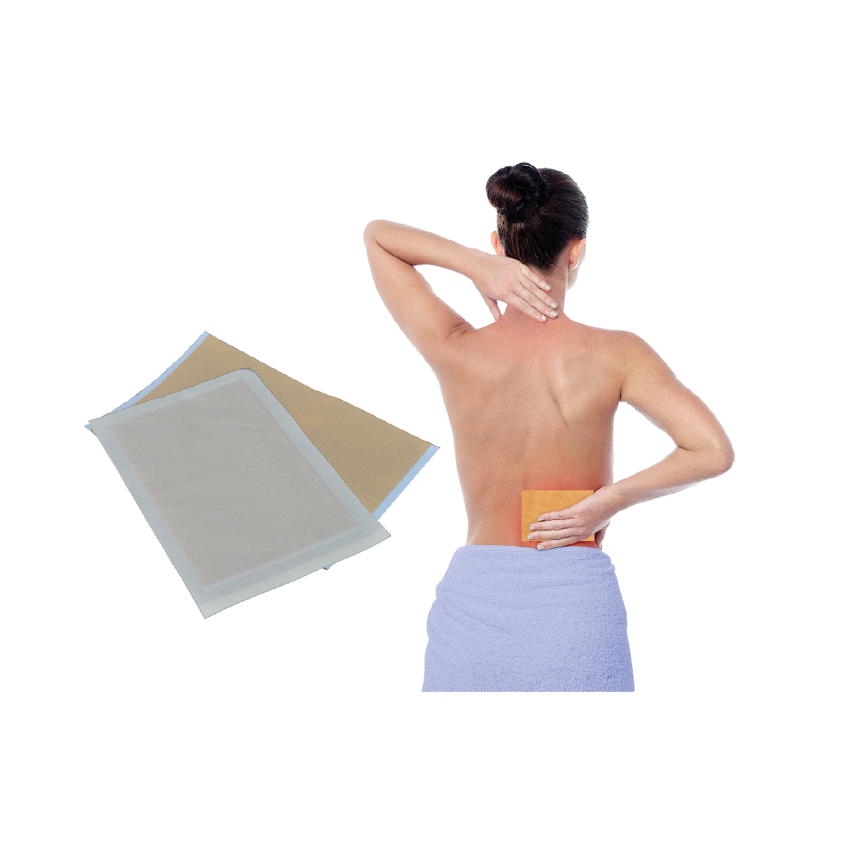 Lot de 6 patchs chauffants