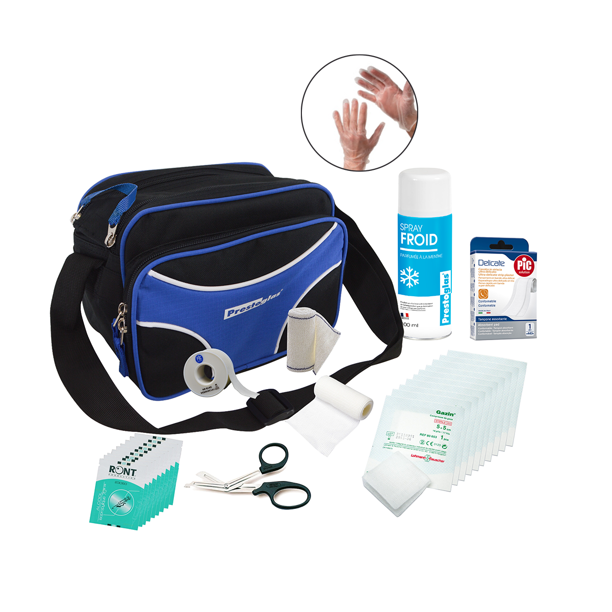 Sac soigneur junior garni 1er secours CLUB