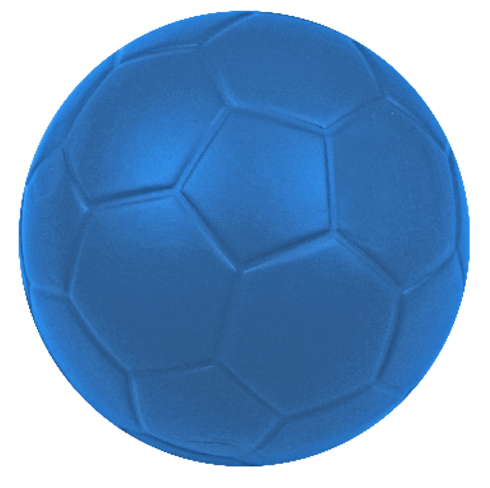 Ballon mousse uni dynamique 16cm