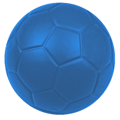 Ballon mousse uni dynamique 16cm