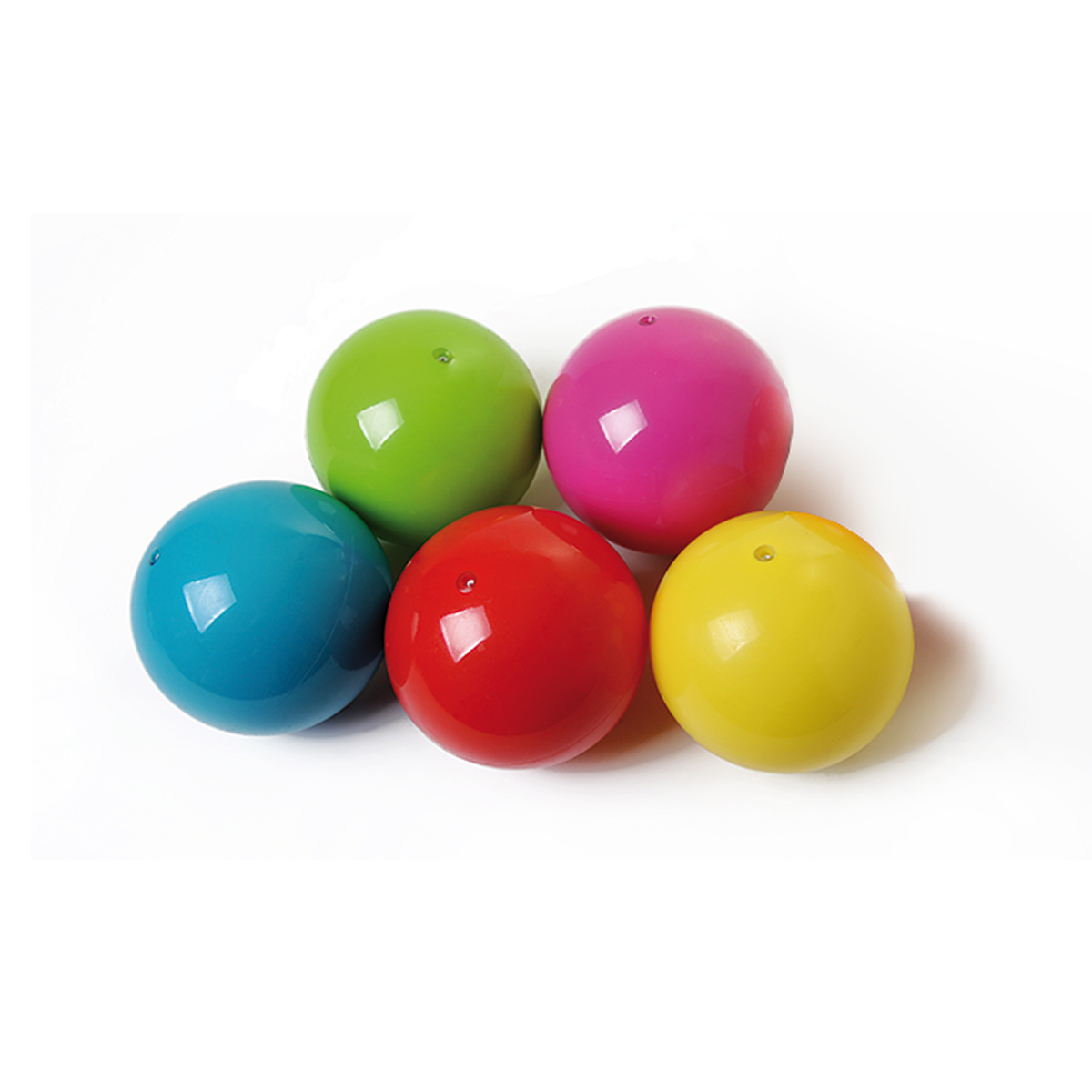Lot de 5 ballons initiation 12cm
