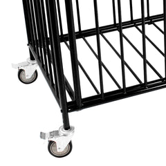 Chariot métallique de rangement