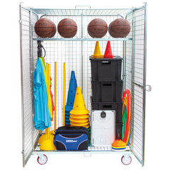 Armoire de rangement haute 2 portes