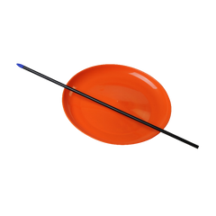 Assiette Chinoise + baguette plastique (l'unité)