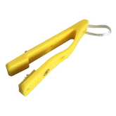 Lot de 10 pinces de controle modele A jaune