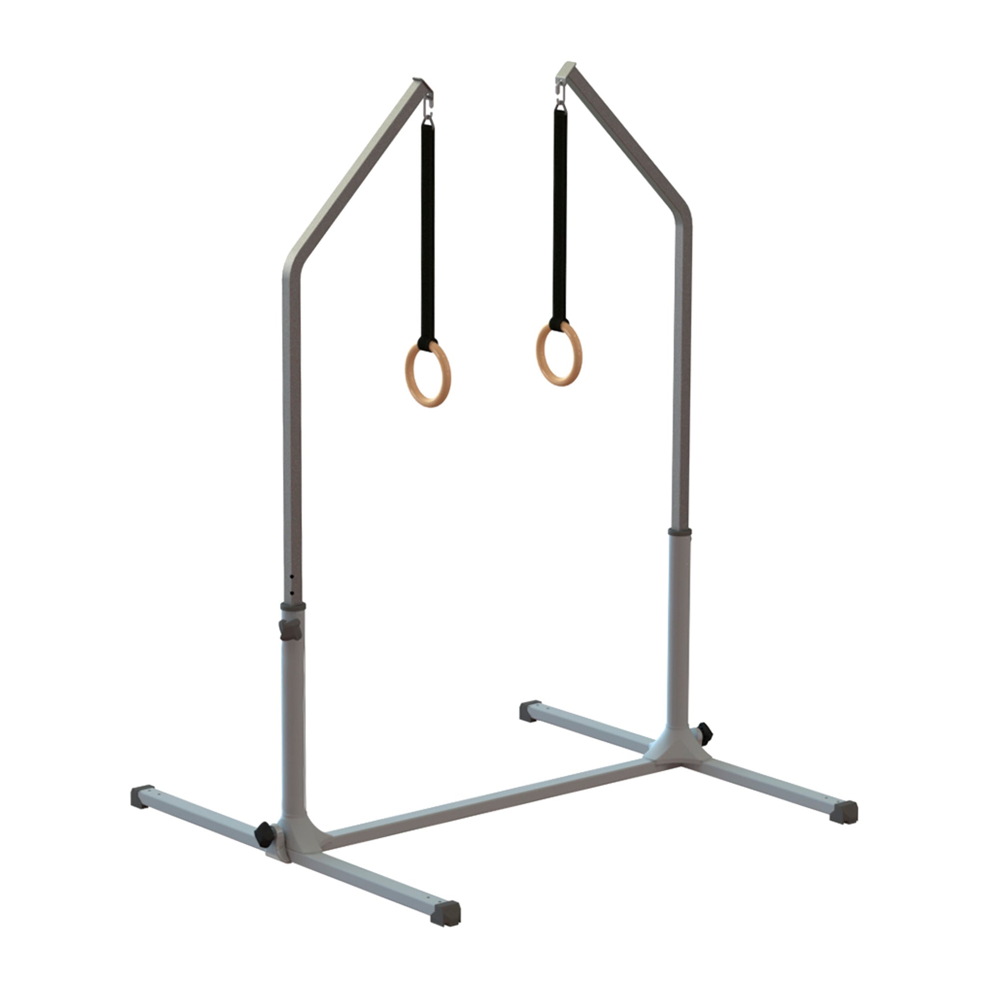 Anneaux de gymnastique heureux