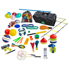 Sac d'équipement du Modèle d'habiletés athlétiques (ASM), rempli