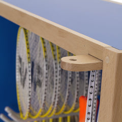 Roll-n-Play - Armoire de rangement mobile et organisée