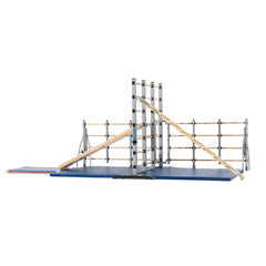 Île d'escalade à valeur ajoutée : escalade et glissade