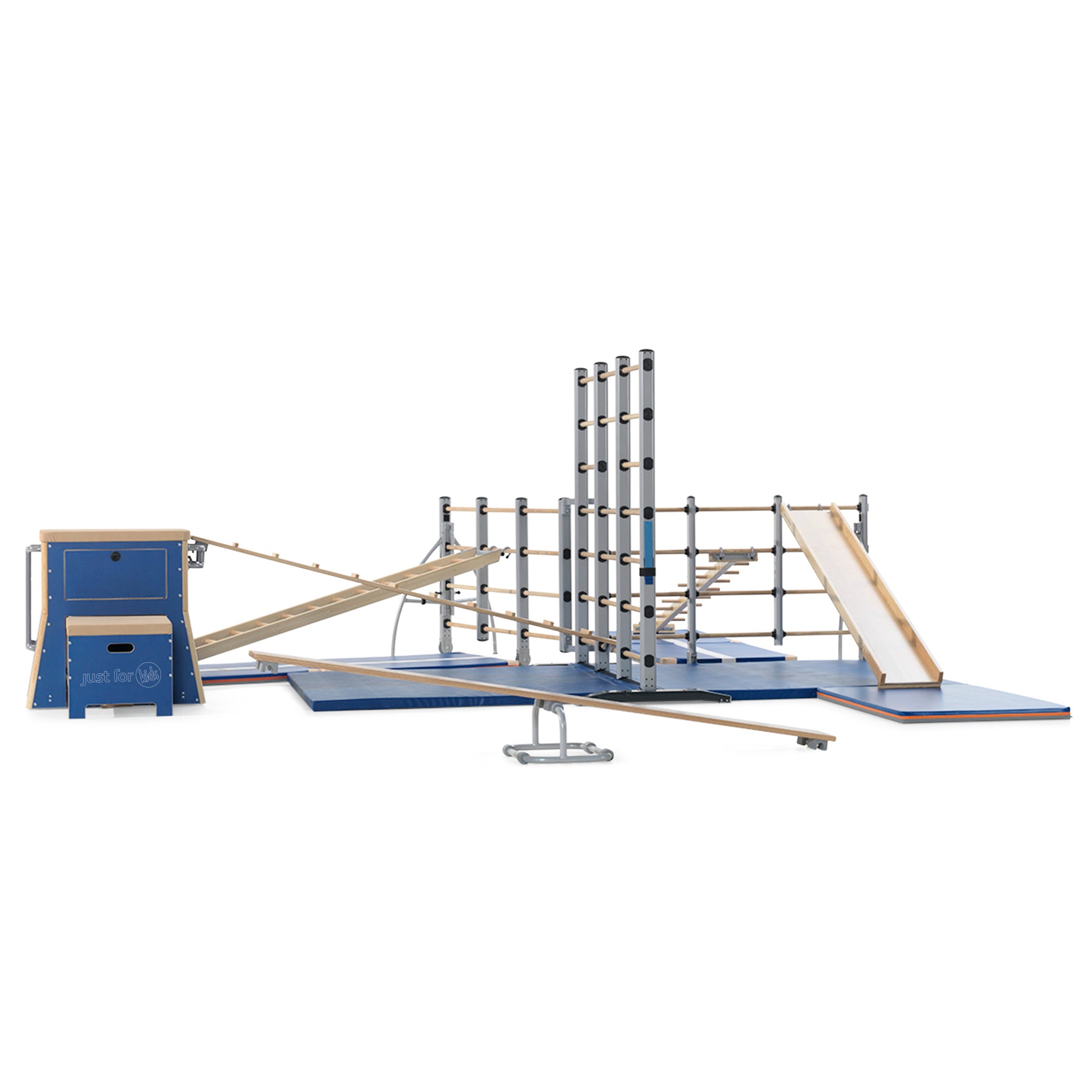 Île d'escalade à valeur ajoutée : circuit de mouvement complet