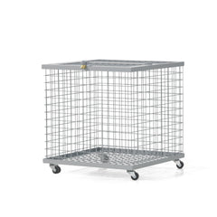 Chariot de rangement en métal pour ballons – structure grillagée