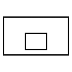 Panneau de basket 180x105 Extérieur