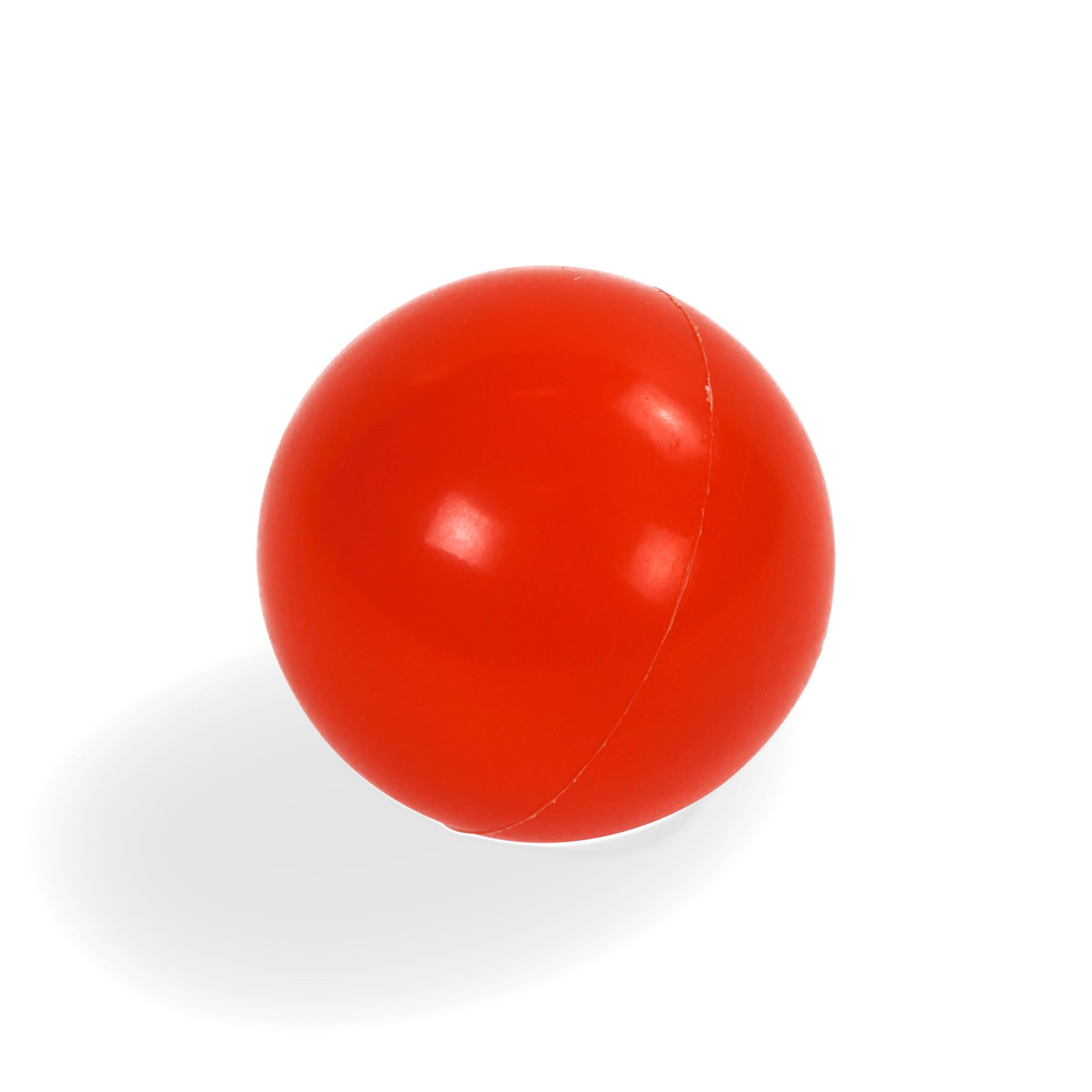 Balle à faible rebond pour crosse et hockey, orange