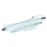 Système de serrage corde/poulie complet avec corde ø 8mm