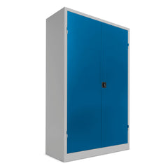 Armoire type 3 avec portes battantes fermées, 100 cm