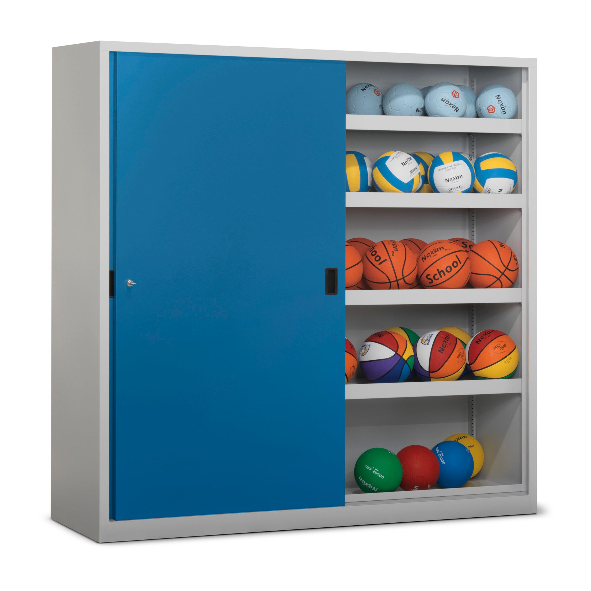 Armoire type 4 avec portes coulissantes fermées